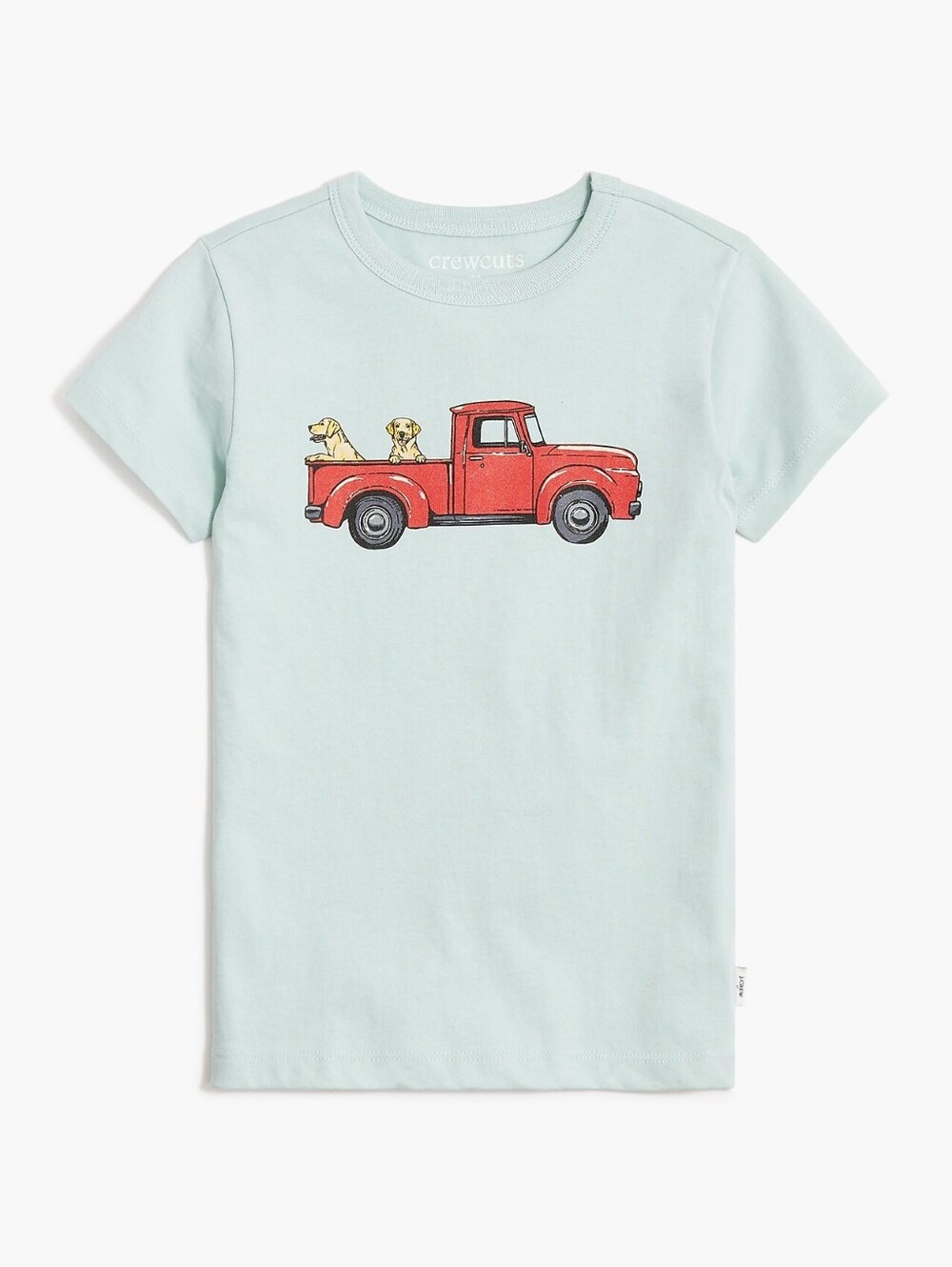 Crewcuts Boys' dog in truck graphic tee